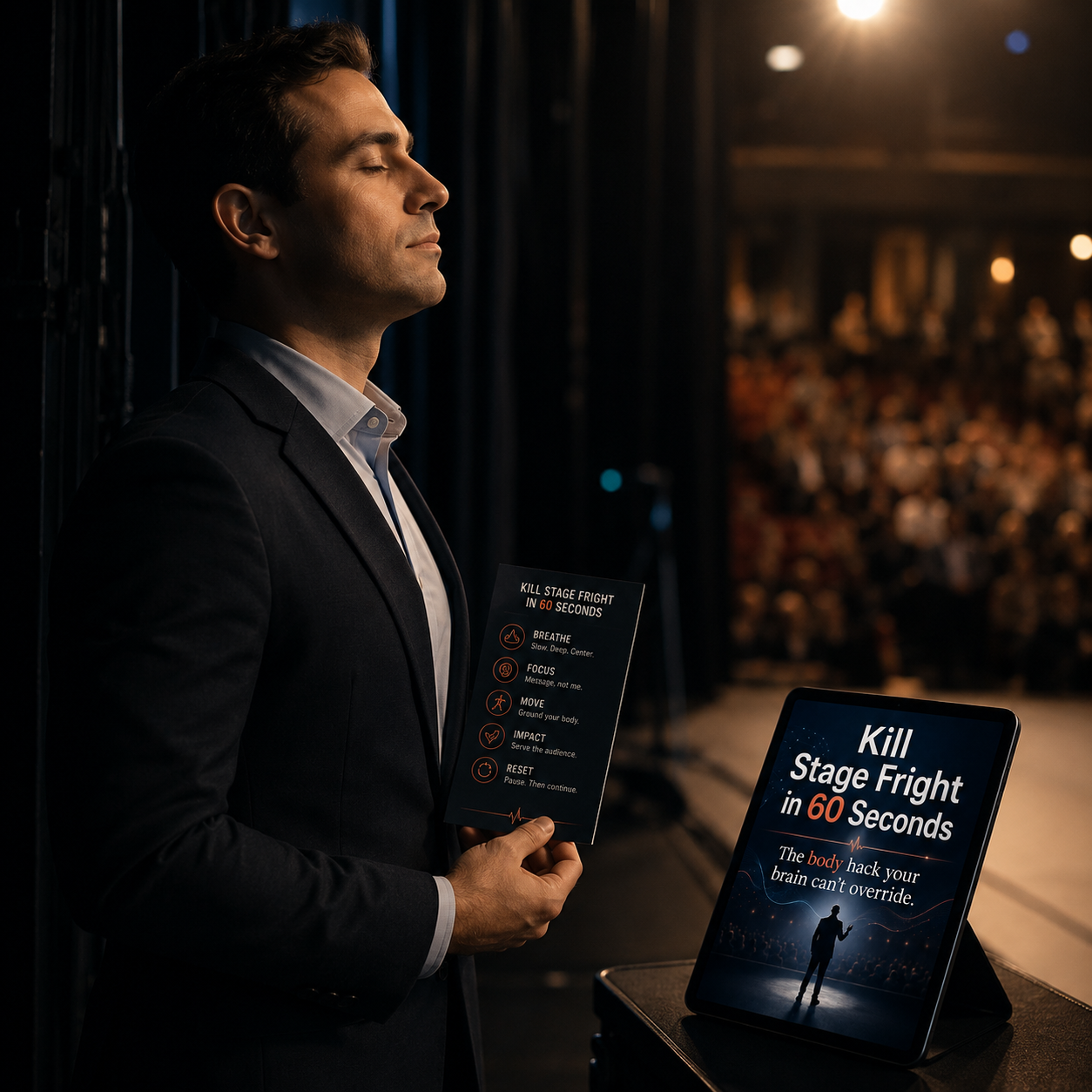 Kill Stage Fright in 60 Seconds — Expanded Edition